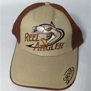 Capsmith CSI Brown Reel Angler Snook Fisherman's Cap